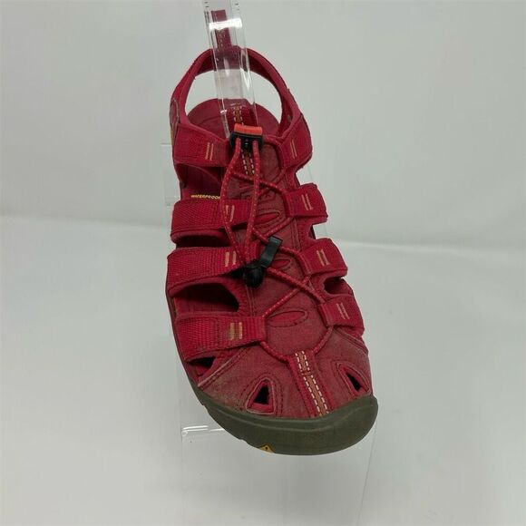 KEEN Women's Clearwater CNX Sandals Bright Pink Size 8 Lightweight Lace Up - Picture 2 of 12